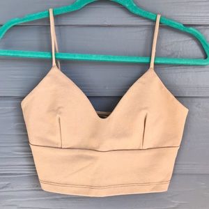 NWT Gray Crop Top | Bralette Top